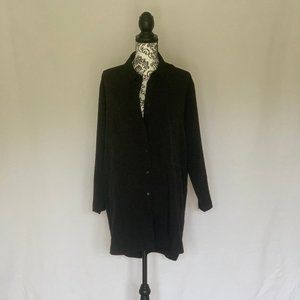 French Connection Black Tailored Shirt Dress
